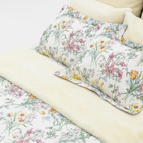 크리스피바바 퀸 BEST 세인트 긴양털이불+양모패드 세트