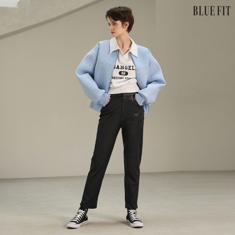 [롯데카드5%할인][399,000원 초특가] 블루핏 이태리 나파 램스킨 스트레치 팬츠