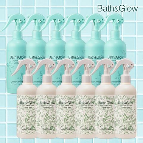 [컬러딥/완벽더블] 배쓰앤글로우 온가족 필링워터 완벽더블패키지(12개)