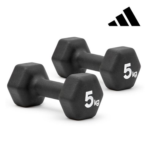 아디다스 육각 아령 5kg 세트 홈트 홈트레이닝 근력 운동 기구 용품 상체