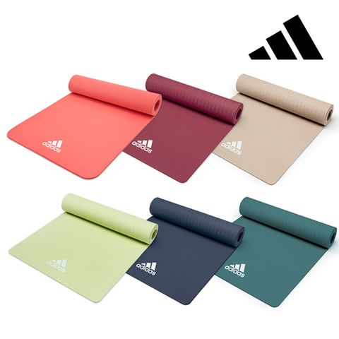 아디다스 TPE 요가매트 8mm 운동 홈트 헬스 층간소음 홈트레이닝 안밀리는 여자 여성