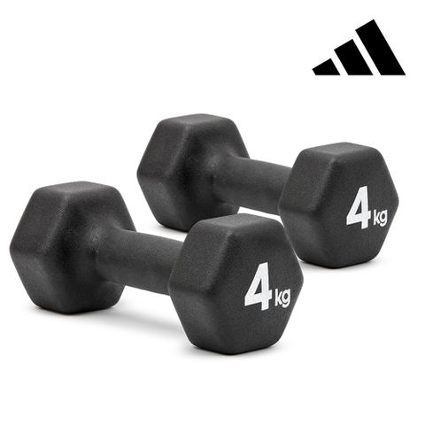 아디다스 육각 아령 4kg 세트 홈트 홈트레이닝 근력 운동 기구 용품 상체
