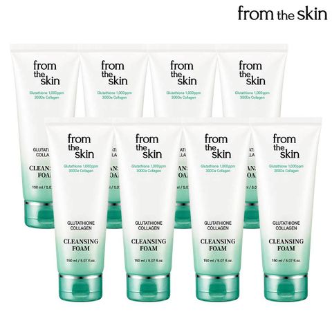 [삼성카드5%할인]프롬더스킨 글루타치온 콜라겐 클렌징폼 150ml * 8개