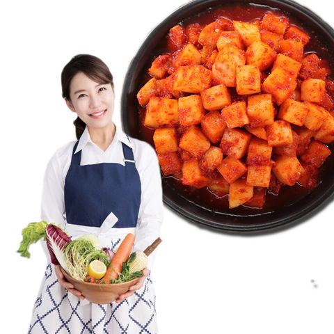 홍성란 칼슘 깍두기