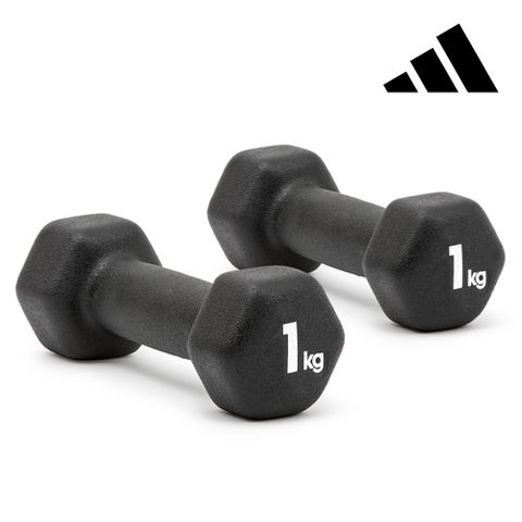 아디다스 육각 아령 1kg 세트 홈트 홈트레이닝 근력 운동 기구 용품 상체