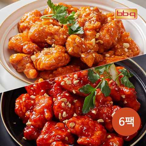 바로 치킨 강정 200g x 6팩 순한3+매운3