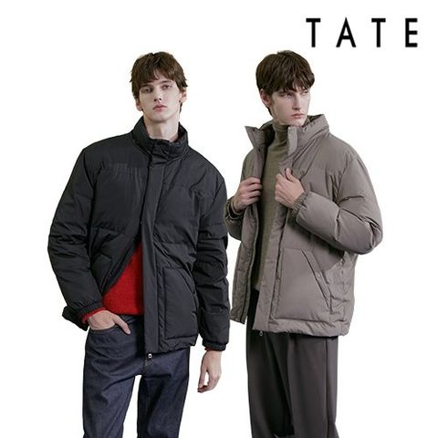 [런칭가 69,900원][TATE] 테이트 24FW 남성 NEW 더블 웜 유니크 보아퍼 덕 패딩 점퍼