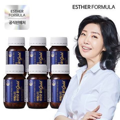 여에스더 유산균 골드 6병(12개월)