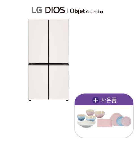 LG 디오스 오브제 6도어 더블매직 냉장고 1등급_M875GCB231S 외