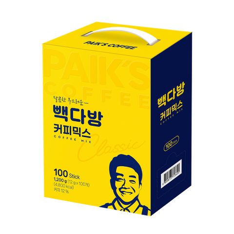 빽다방 커피믹스 1박스 100스틱 1.2kg(12g x 100개)