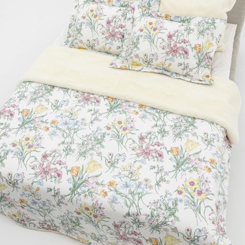 마지막! 크리스피바바 수퍼킹 긴양털이불+양모패드+베개커버2