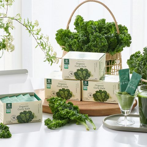 동결건조 유기농 곱슬케일 컬리케일 4박스 (2g*25포 x 4박스)