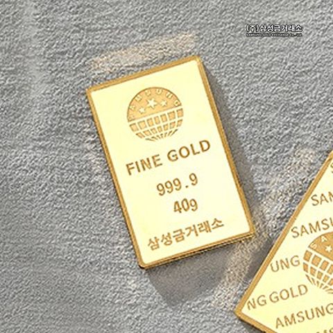 [120만원 SALE][삼성금거래소]24K 포나인 골드바 40g
