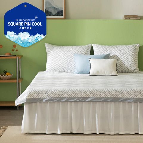 Q_스퀘어핀쿨 냉감 쿨링 패드