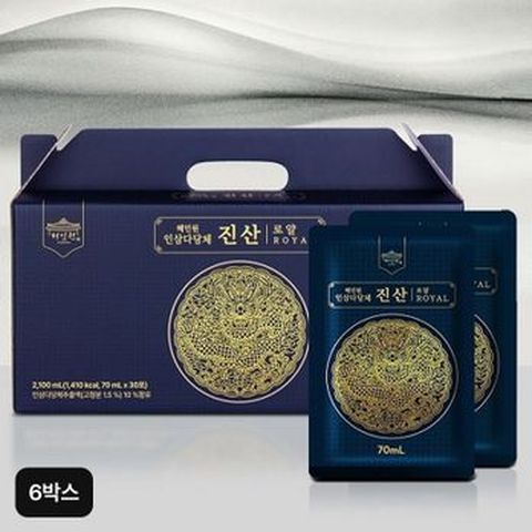 혜민원 인삼다당체 진산로얄 6박스(180포)