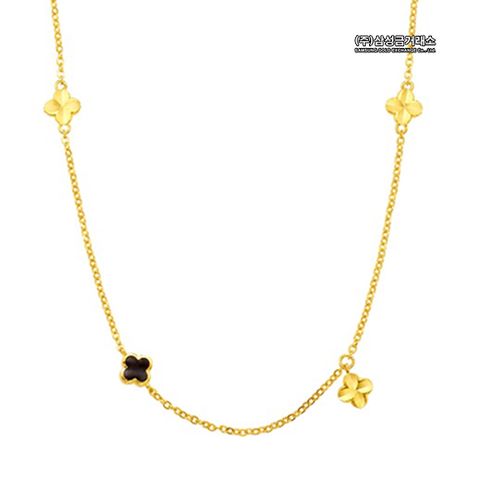 [삼성금거래소]24K클로버 컬러 목걸이