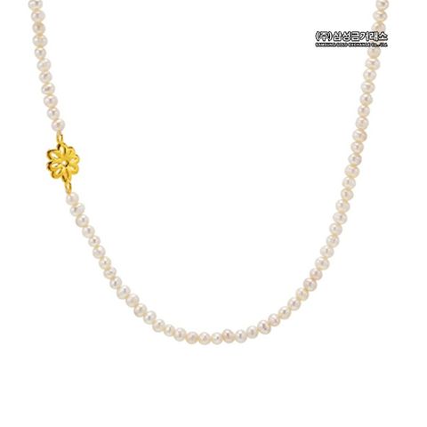 [삼성금거래소]24K데이지 담수 진주 목걸이