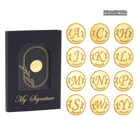 [삼성금거래소]24K 포나인 이니셜 코인 골드바 1.875g