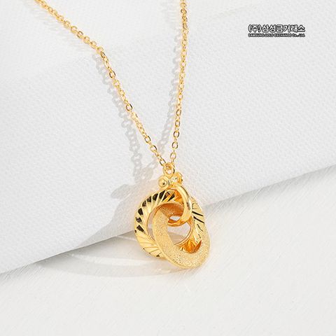 [삼성금거래소]24K 더블문 목걸이 11.25g