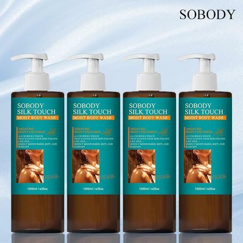 [삼성카드5%할인]최신상 쏘바디 실크터치 모이스트 바디워시 1000ml * 4병 (4리터 구성)