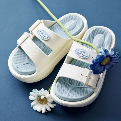 아치나인Arch-9 Flux 기능성 슬리퍼_화이트