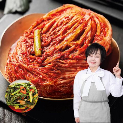 [방송에서만]  이혜정의 맛있는 포기김치8.5kg+열무김치2kg