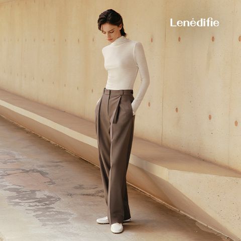 25FW 뉴핏 울블렌드 배럴 팬츠