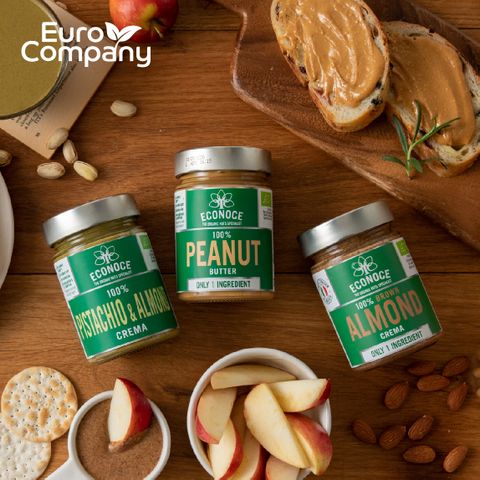 [굿라이프] 에코노체 100%유기농 넛츠버터300g*3병+ 피스타치오 300g*2병+쇼핑백