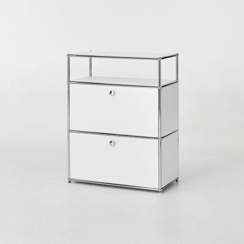 앳센셜 팔레트 메탈 싱글 키높이 수납장 [완제품 직접배송]