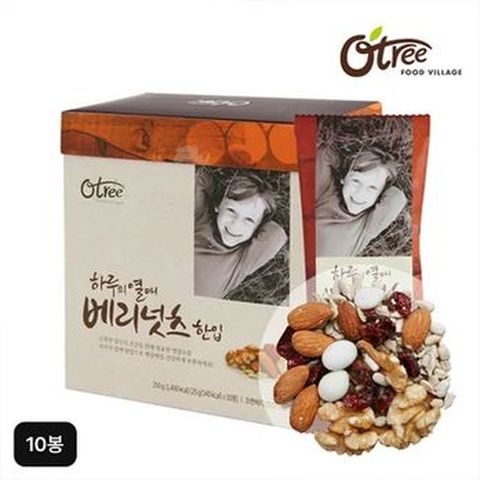 오트리 하루의열매 베리넛츠 한입 한줌견과 10봉
