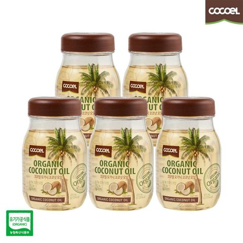 [M] 팔레오 코코엘 유기농 코코넛오일 5병