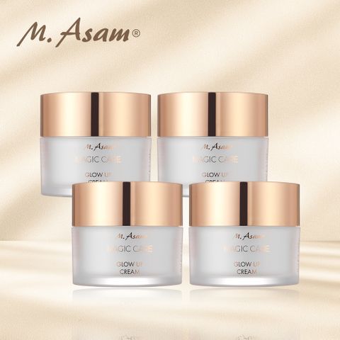 M.Asam 글로우업 매직크림 50ml 4통 특별구성