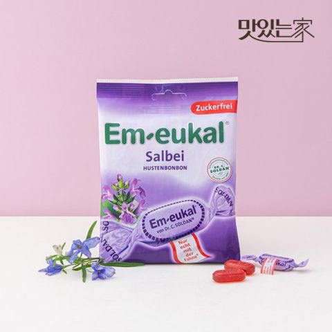 독일직수입 천연향 목캔디 세이지 무가당 75g