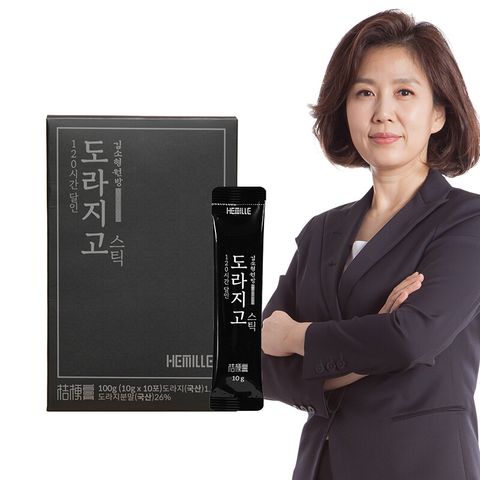 [방송에서만 반값세일] 김소형 120시간달인 도라지고 스틱 10gX10포X10박스(총 100포)