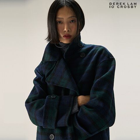[런칭가:139,000원]울 블렌드 더블 핸드메이드 하프코트