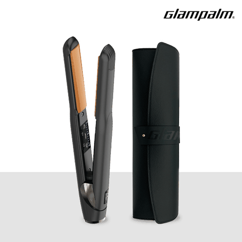 [글램팜] GP202 만능고데기(블랙)+블랙파우치