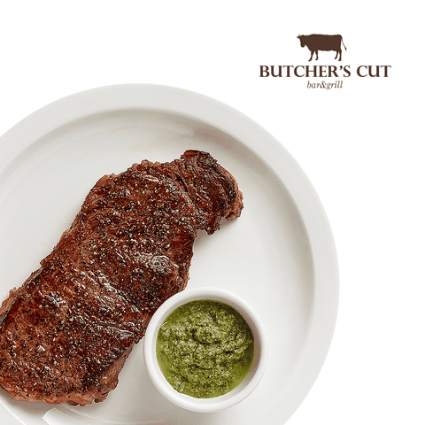 [붓처스컷]뉴욕 스트립 스테이크&크림 스피니치 소스 280g*2팩