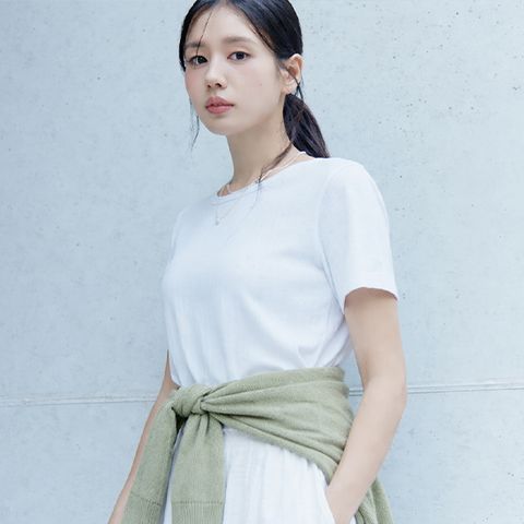 [최초가59,900원] 26SS 콤드코튼 포인텔티셔츠 3종ㅤ