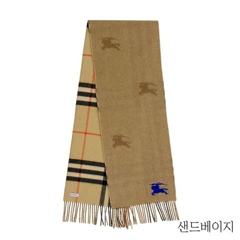 버버리 리버서블 캐시미어 스카프