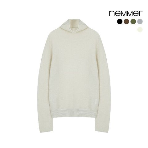 캐시미어혼방 시퀸 터틀 니트