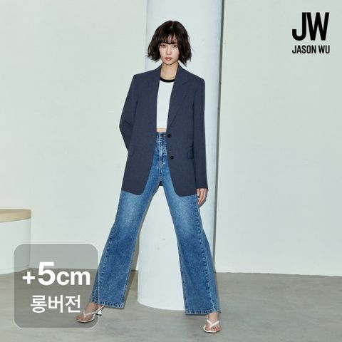 제이슨우 26SS Rina 루즈 플레어 커브드 인디고 데님 _ +5cm Long ver. [런칭 가격 69,900원]