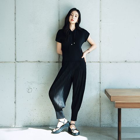 [최초가 79,900]X요이츠 26SS 플리츠 벌룬 팬츠