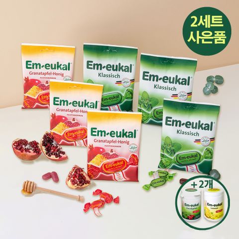 석류꿀 클래식 캔디 75g 12팩+미니2종