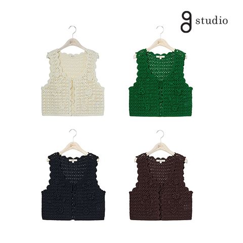 [최초가 129,000원] 26SS 코튼100 코샤쥬 핸드메이드 베스트