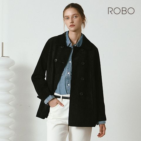 25F/W 이태리 스웨이드 더블 하프코트
