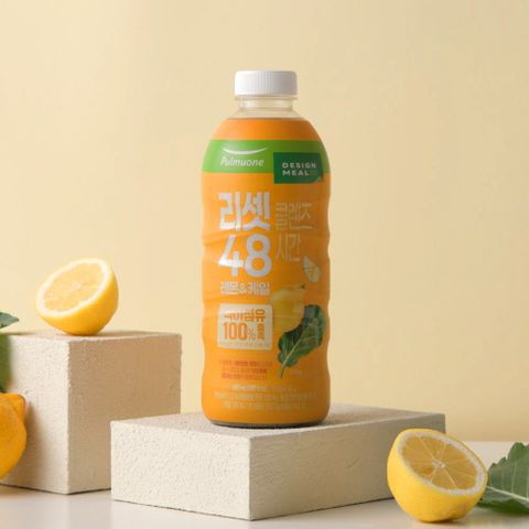 풀무원 리셋클렌즈 48시간 레몬&케일 960ml 1병