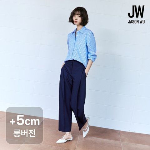 제이슨우 26SS NEW Rowen 라이트 크롭 라운드 턱팬츠 _ +5cm Long ver. (4 COLORS) [런칭 가격 69,900원]