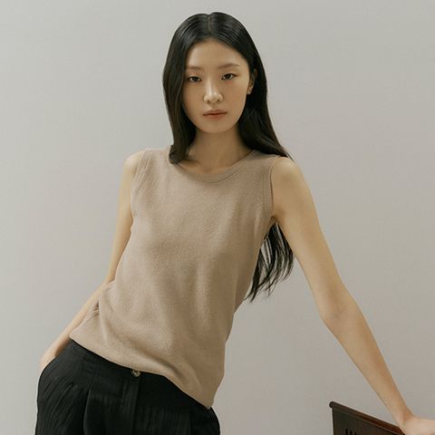 [최초가69,900원] 26SS 린넨블렌디드 에센셜 하찌 니트탑 3종