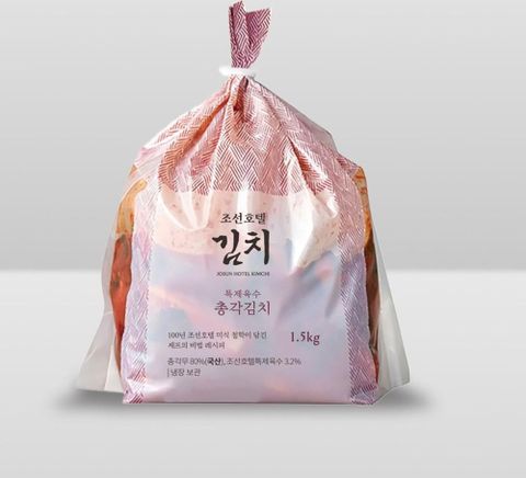 조선호텔 특제육수 총각김치 1.5kg X 2/ 총3kg