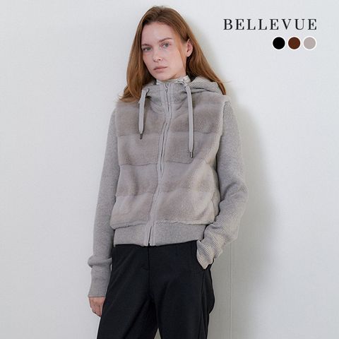 [온플] 25FW FAUX 퍼 후드 다운 점퍼